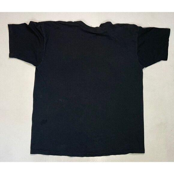 VINTAGE Jesus Morning Star Baptist Church T-shirt Men XXL Black God Religion - Picture 4 of 7